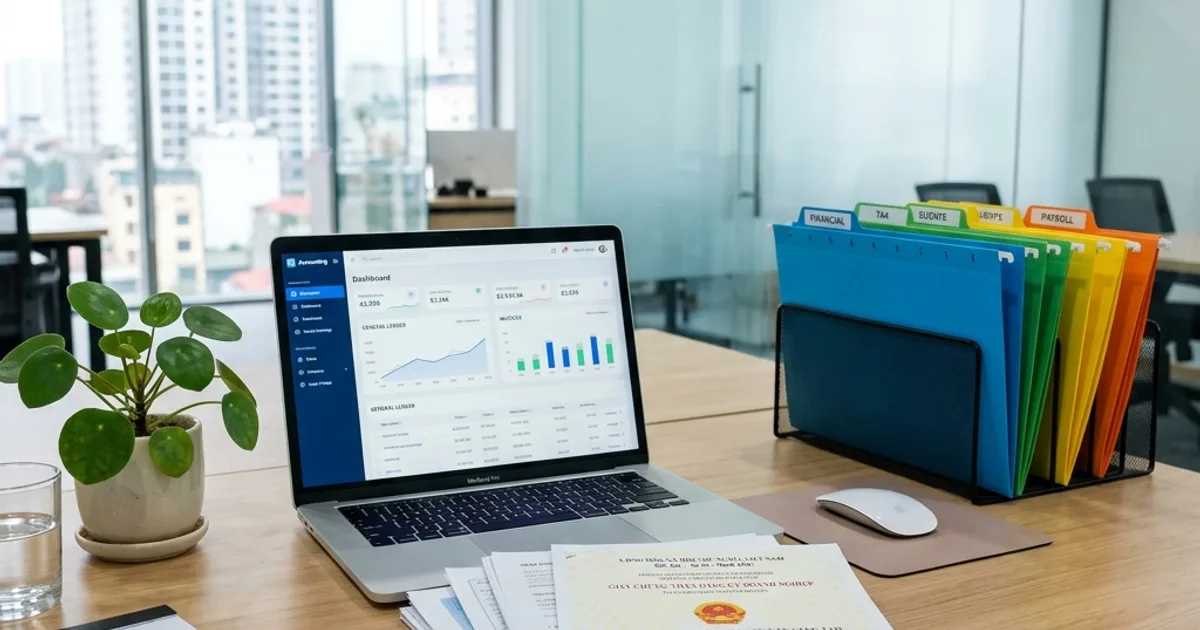 Thiết lập hệ thống kế toán doanh nghiệp: Chế độ, sổ sách và báo cáo tài chính